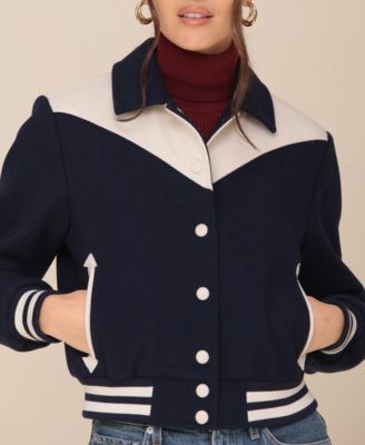 Avec Les Filles Women's Western Bomber Jacket