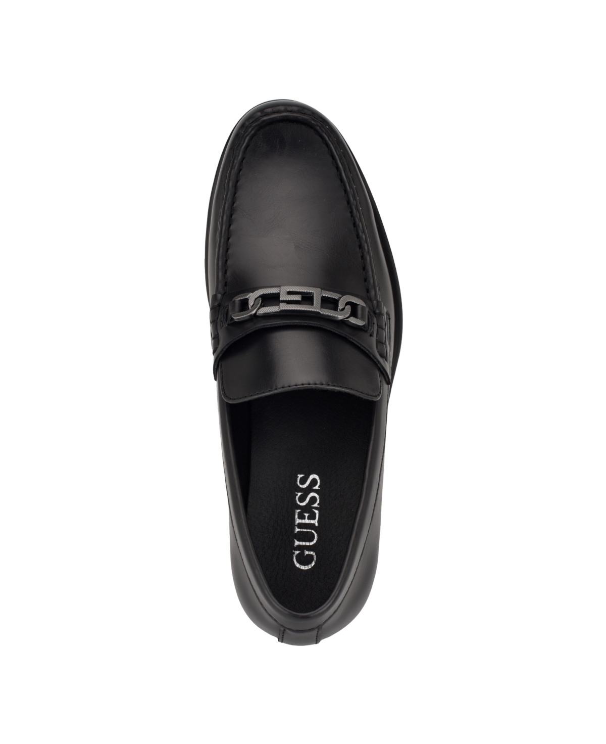 Guess Men's Colorez Branded Moc Toe Slip On Loafers