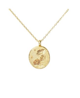 Sterling Silver Birth Flower Pendant Necklace