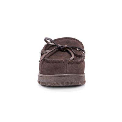 Men's Paul Printed Berber Suede Moccasin Slippers