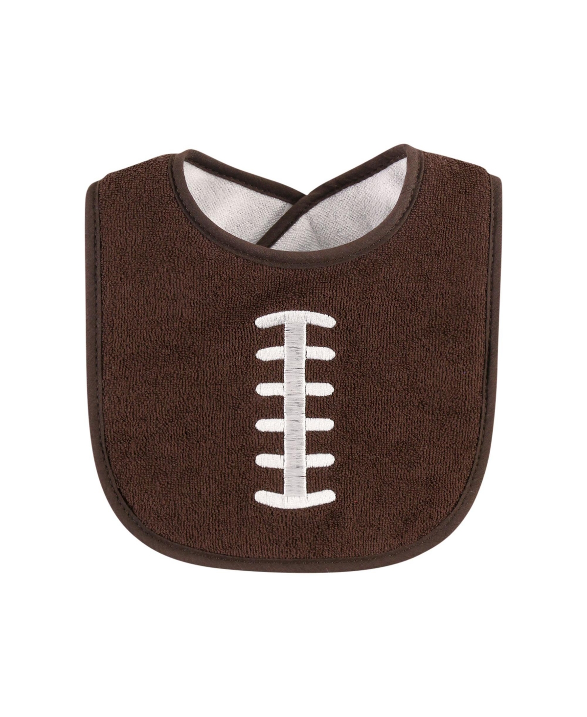 Hudson Baby Unisex Plush Fiber-Filled Cotton Terry Drool Bibs