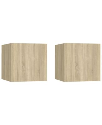 Bedside Cabinets 2 pcs Sonoma Oak 12"x11.8"x11.8" Engineered Wood