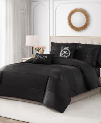 Glam Night Stripe 4-Pc. Comforter Set, Twin/Twin XL