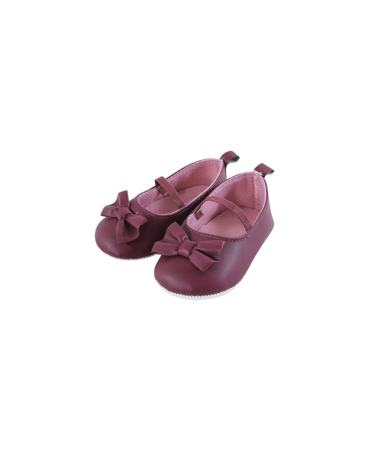 Hudson Baby Baby Girls Cotton Long-Sleeve Bodysuit, Pant and Shoe Set,- Plum wildflower