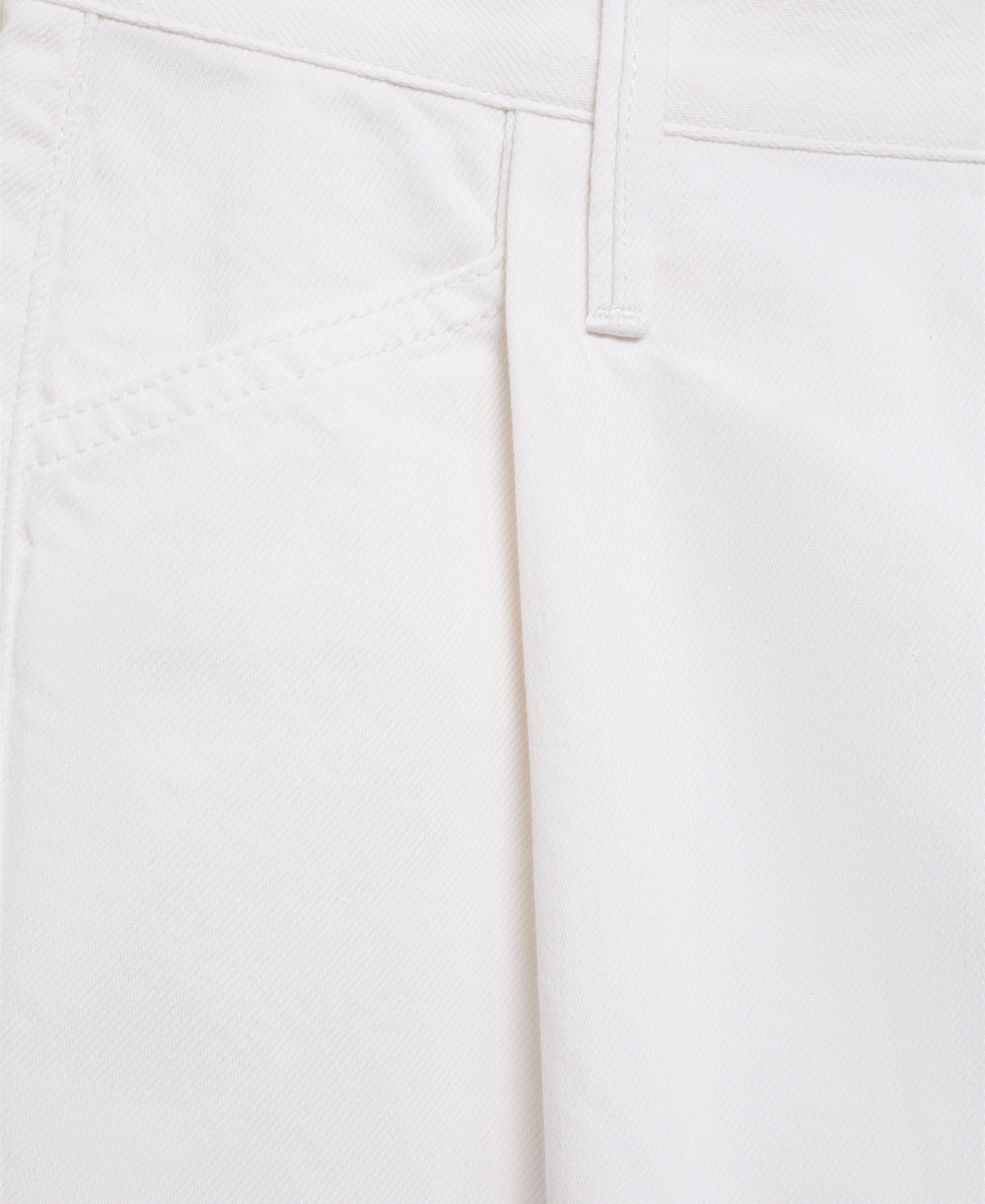 Mango Women's Frayed Hem Denim Shorts