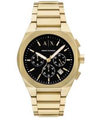 Macy's armani exchange men's watches hotsell