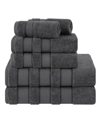 Salem Premium 100% Turkish Cotton 6 Piece Bath Towel Set
