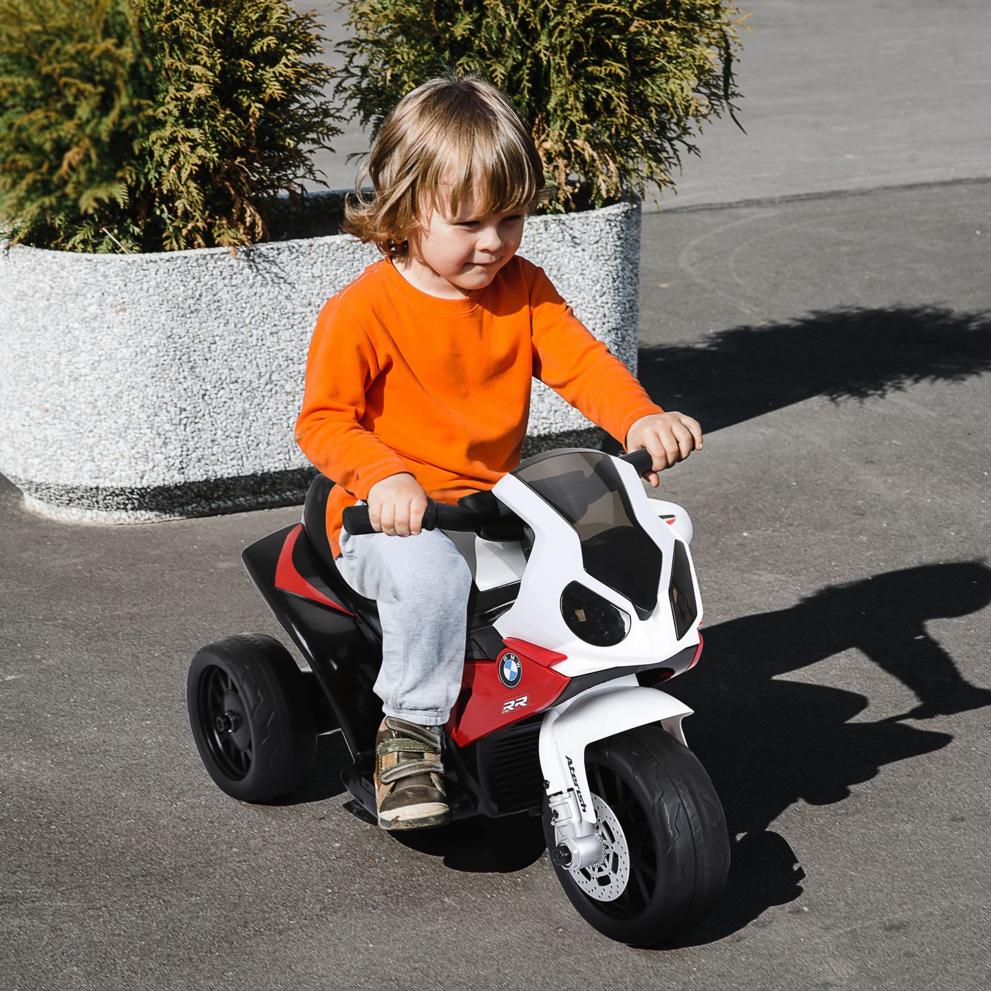 Детская игрушка Aosom 6V Licensed BMW S1000RR Ride-On Motorcycle with Headlights and Music, Ages 1+ — фото 2