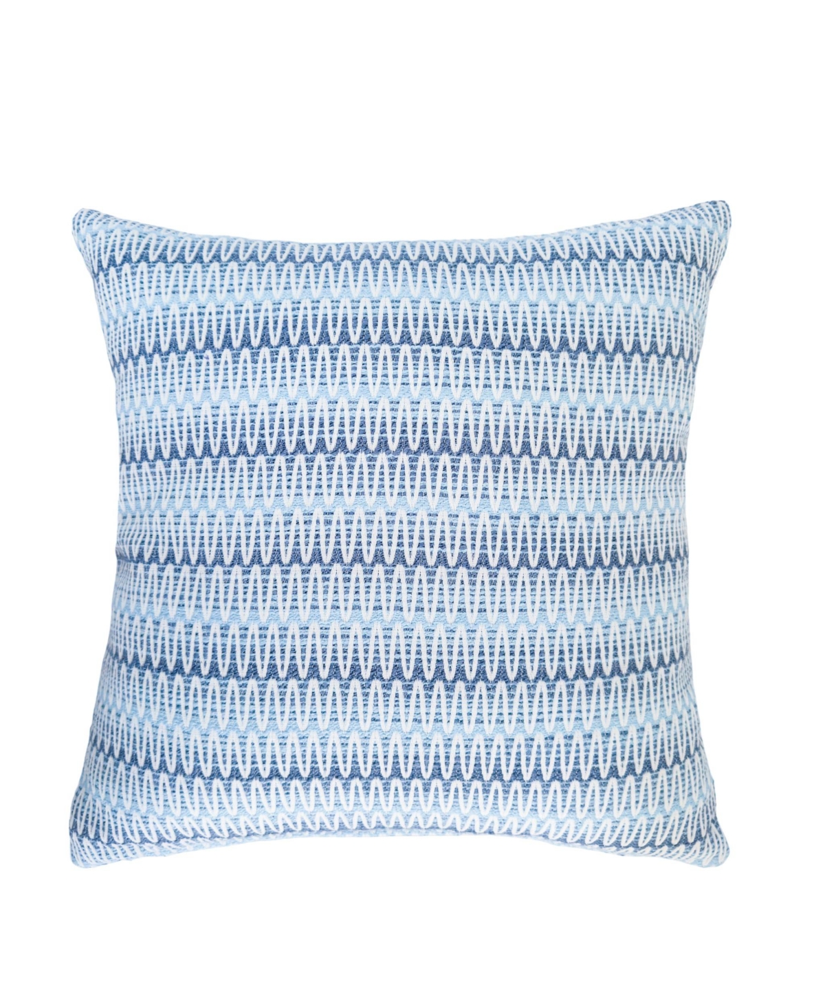 Anaya Home Summer TwistIndoor Outdoor Pillow - Blue