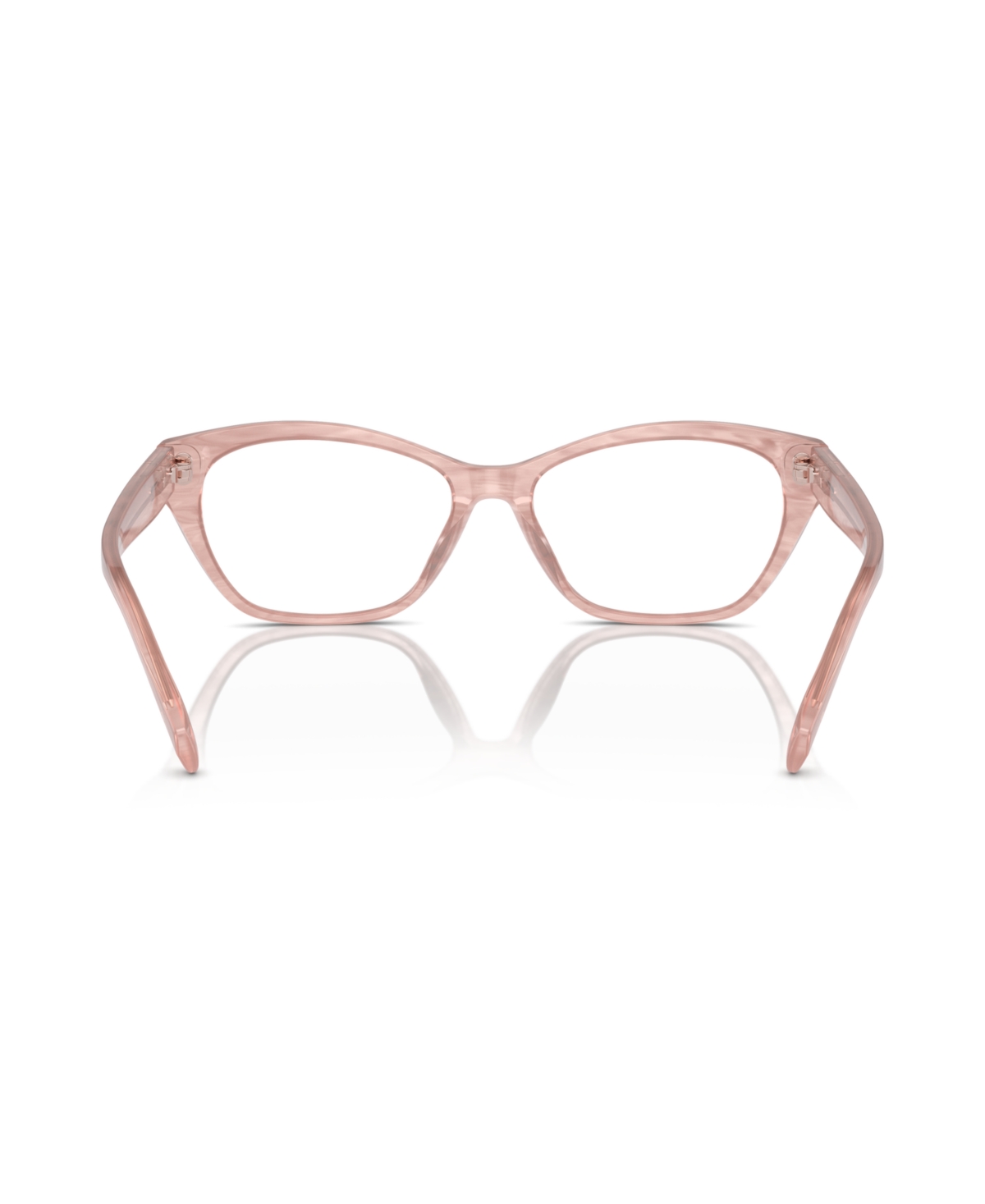 Shop Ralph Lauren Women's Eyeglasses, A7161u In Shiny Transparent Rose