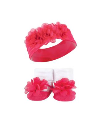 Baby Girls Headband and Socks Giftset