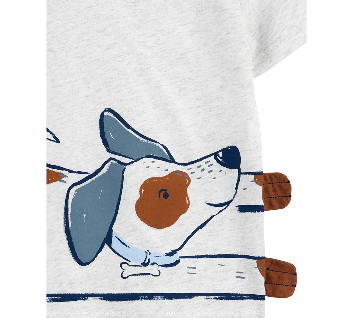 Carter's Toddler Boys Dog T-Shirt & Pull On Jogger Set -Blue