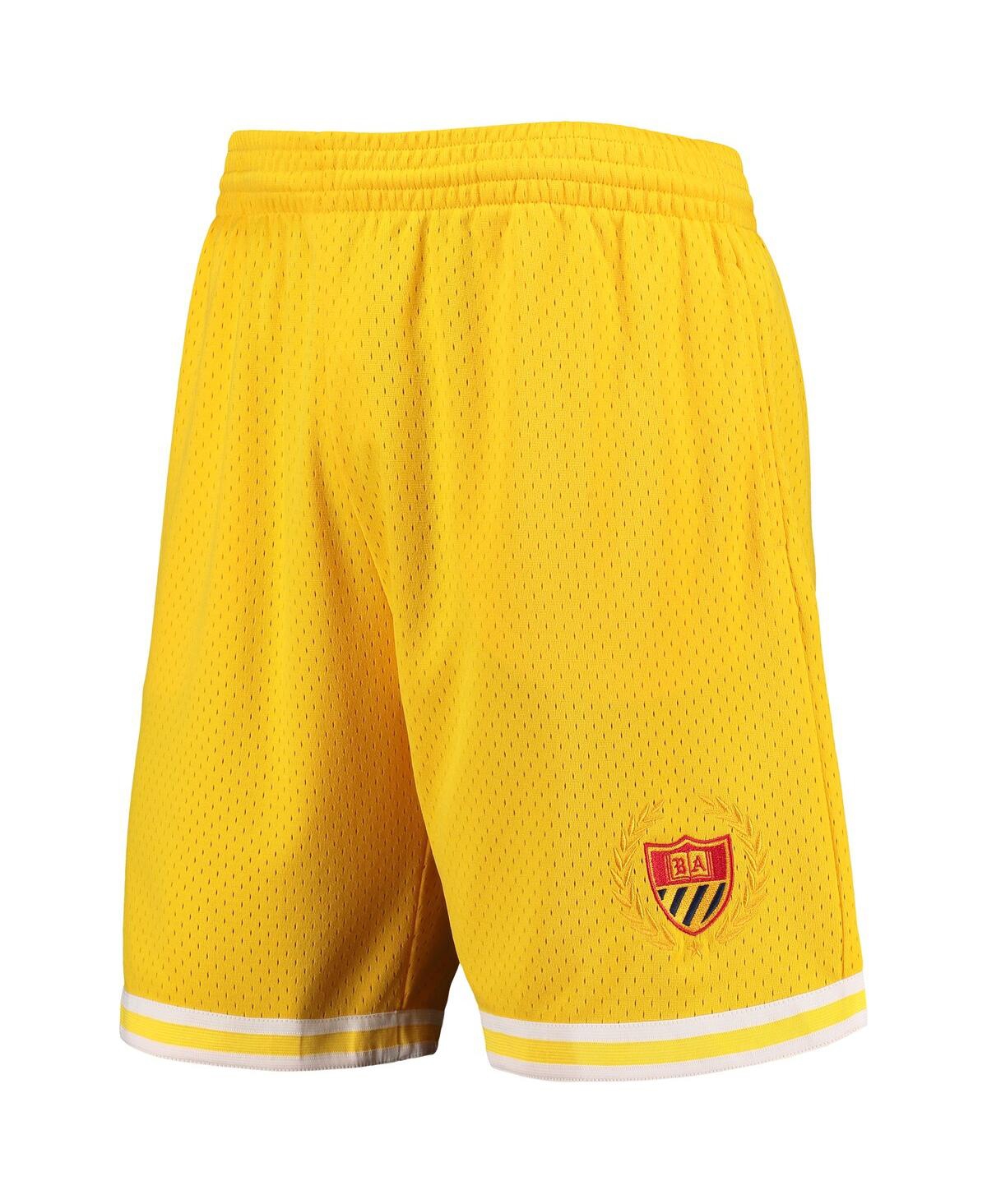 Mitchell & Ness Men'sBel-Air Academy Home Shorts - Yellow