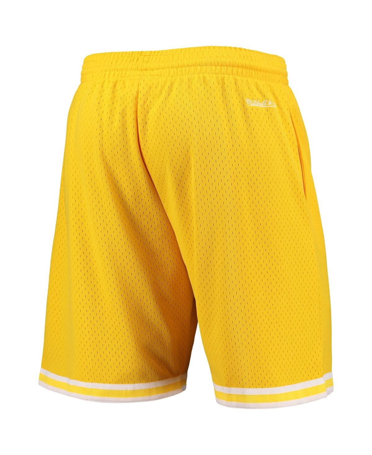 Mitchell & Ness Men'sBel-Air Academy Home Shorts - Yellow