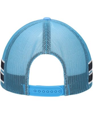 Men's Light Blue North Carolina Tar Heels Sideband Trucker Adjustable Hat