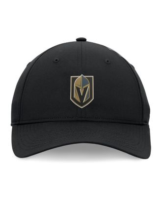 Men's Black Vegas Golden Knights Front Office Ripstop Adjustable Hat