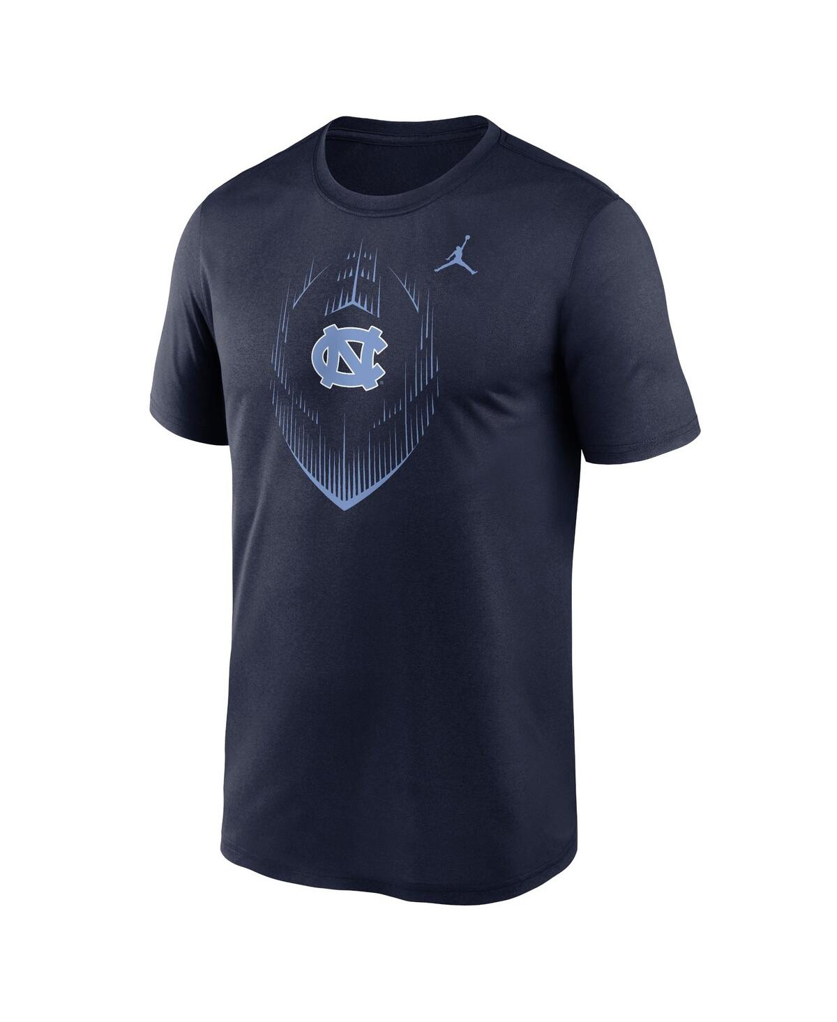 Jordan Men's Navy North Carolina Tar Heels Primetime Legend Icon Performance T-shirt In Navy