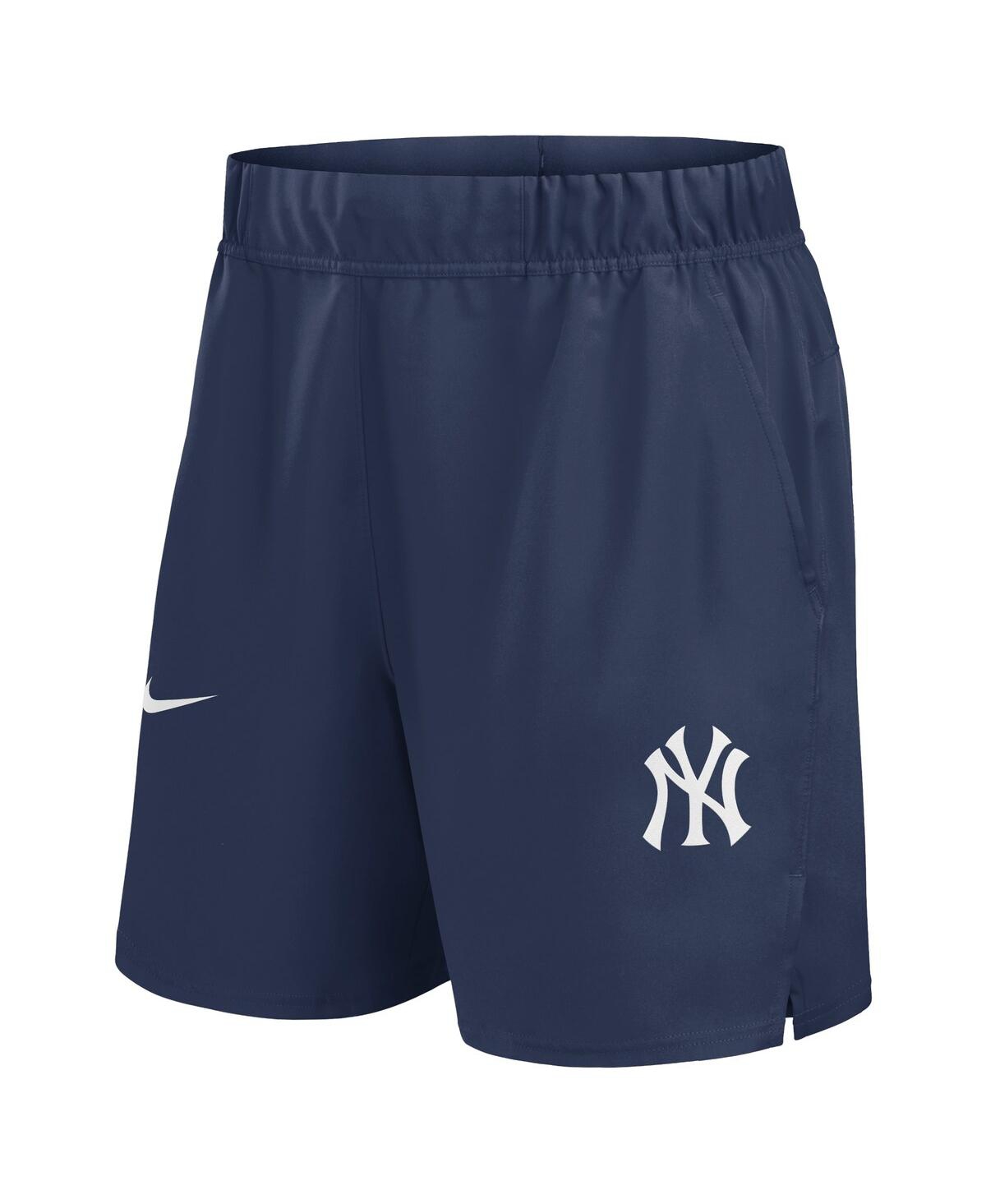 Nike Men's Navy New York Yankees Woven Victory Performance Shorts In Navy
