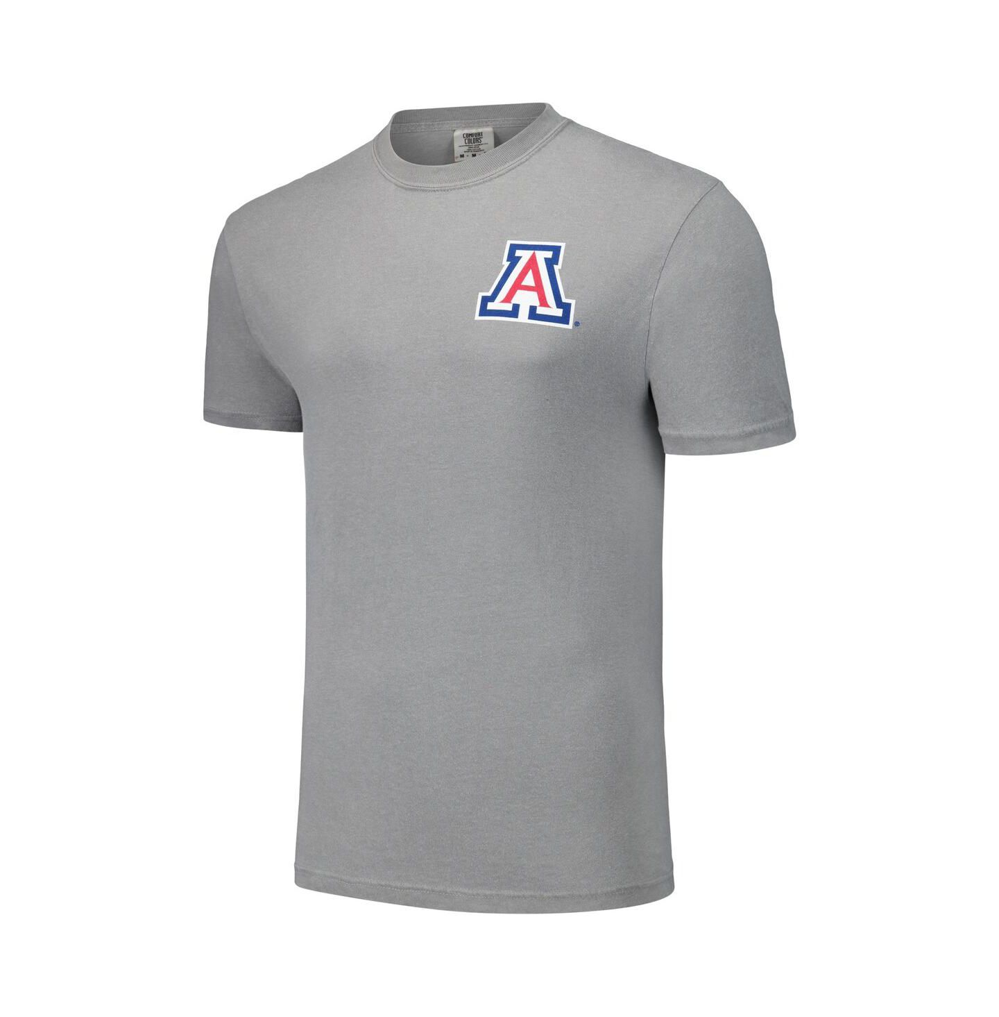 Футболка Image One Gray Arizona Wildcats Hyper Local Cactus Sketch Scene — фото 3