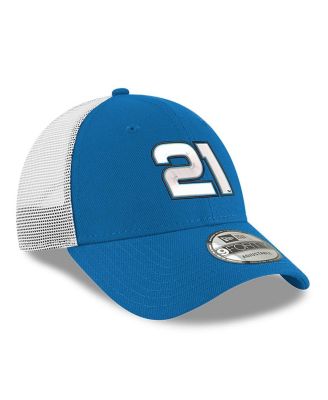 Men's Blue Austin Hill 9FORTY Trucker Adjustable Hat