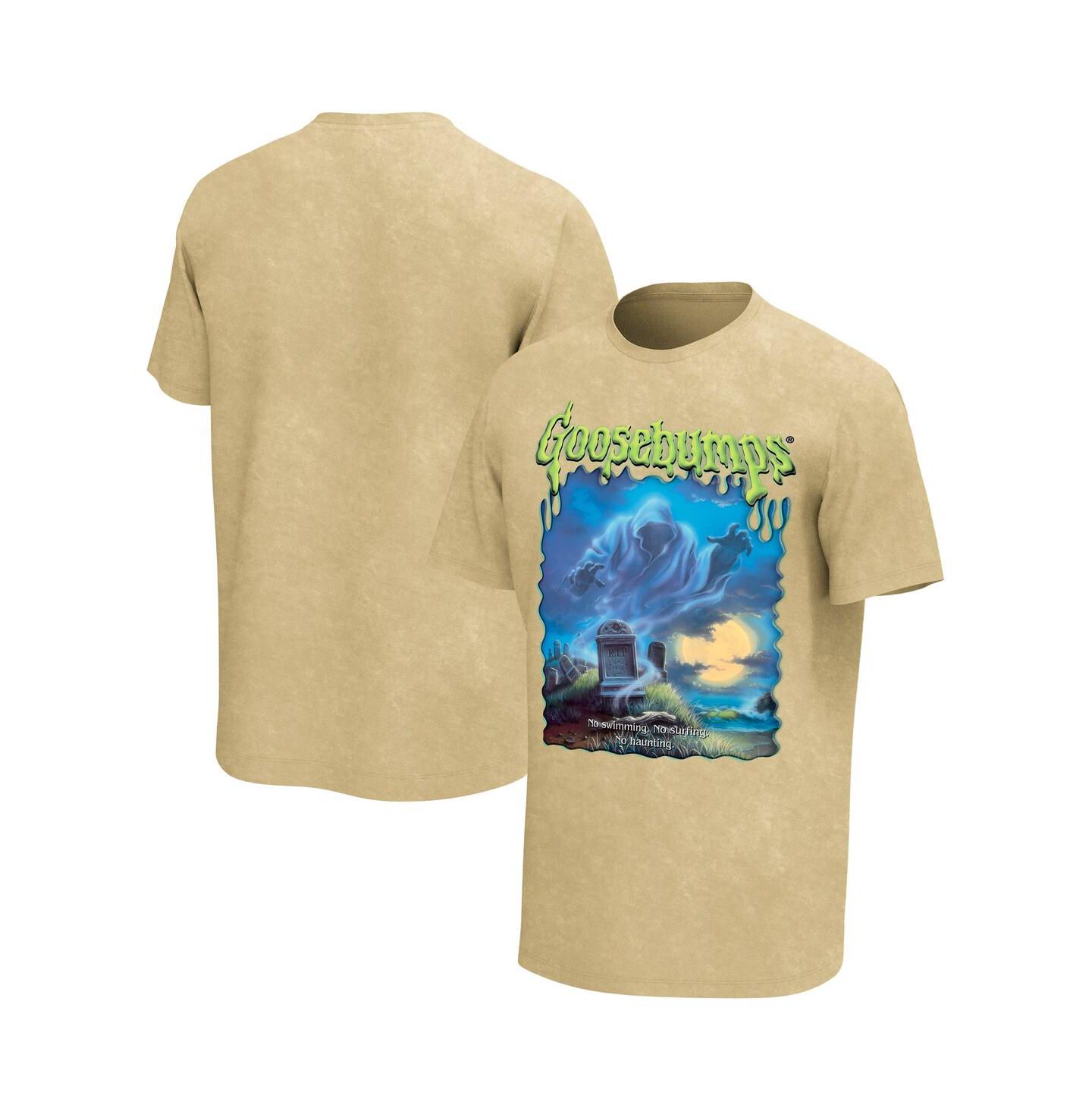 Мужская футболка Philcos Natural Goosebumps Ghost Beach Washed Graphic — фото 1