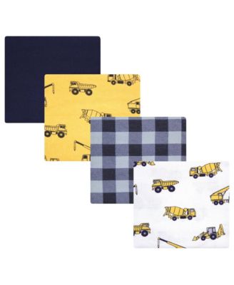 Boys Gentle Cotton Flannel Receiving Throws