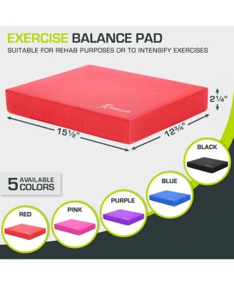 Exercise Balance Pad, Regular 15.5 x 12.75-in
