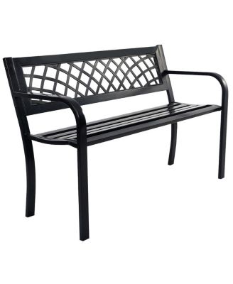 Bench Deck with Steel Frame for outdoor