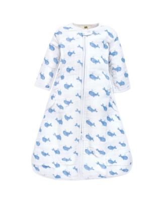 Long-Sleeve Muslin Wearable Sleep Blanket