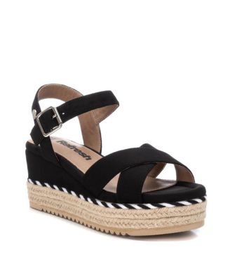Women's Soft Suede Wedge Sandals By Xti