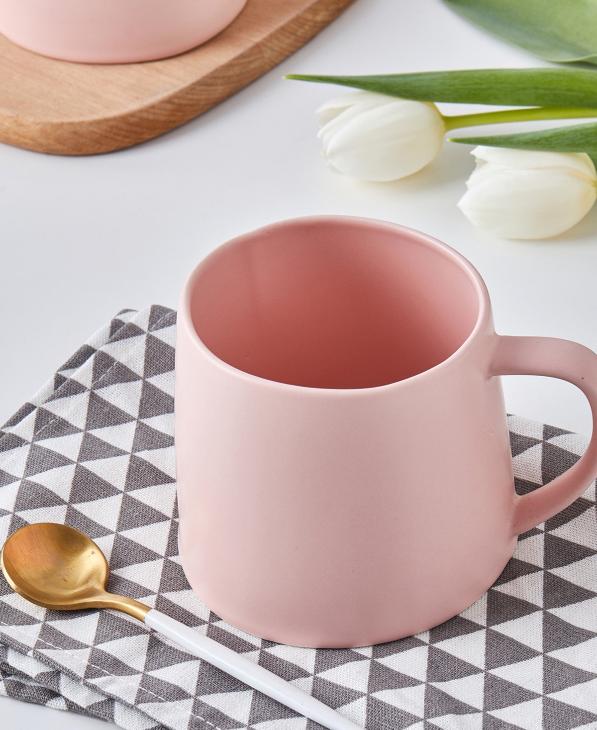 Stone Lain Delilah Porcelain Mugs, Set of