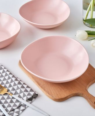 Delilah Porcelain Pasta Bowls, Set of 6