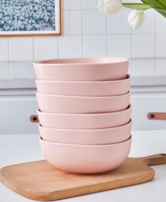 Delilah Porcelain Bowls, Set of 6