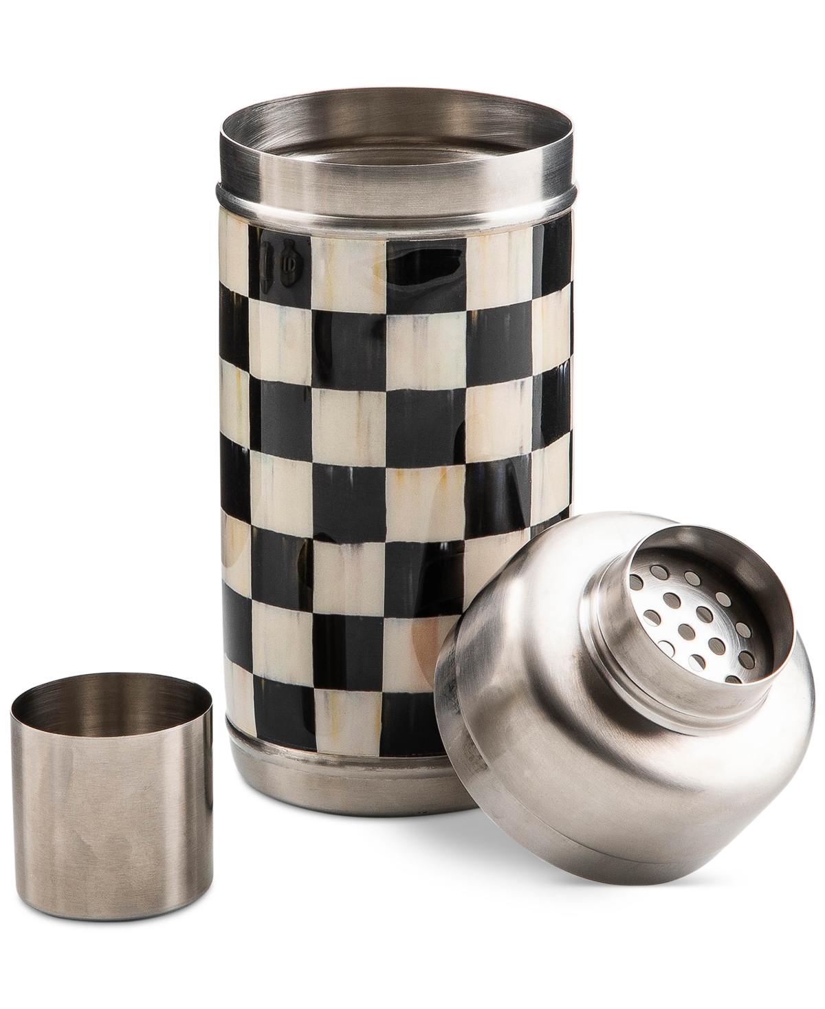Mackenzie-childs Courtly Check 3260 Cocktail Shaker In No Color