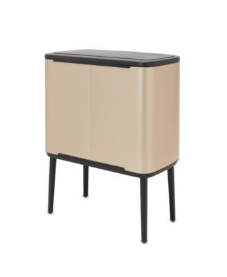 Bo Touch Top Trash Can, 9.5 Gallon