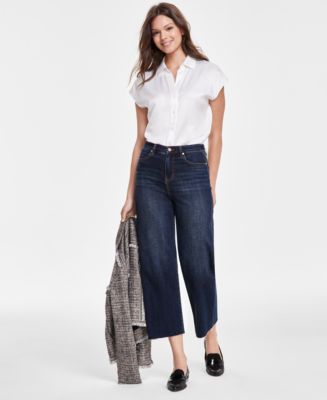 Liverpool Stride Wide Leg Jean Calabasas Wash main image 1