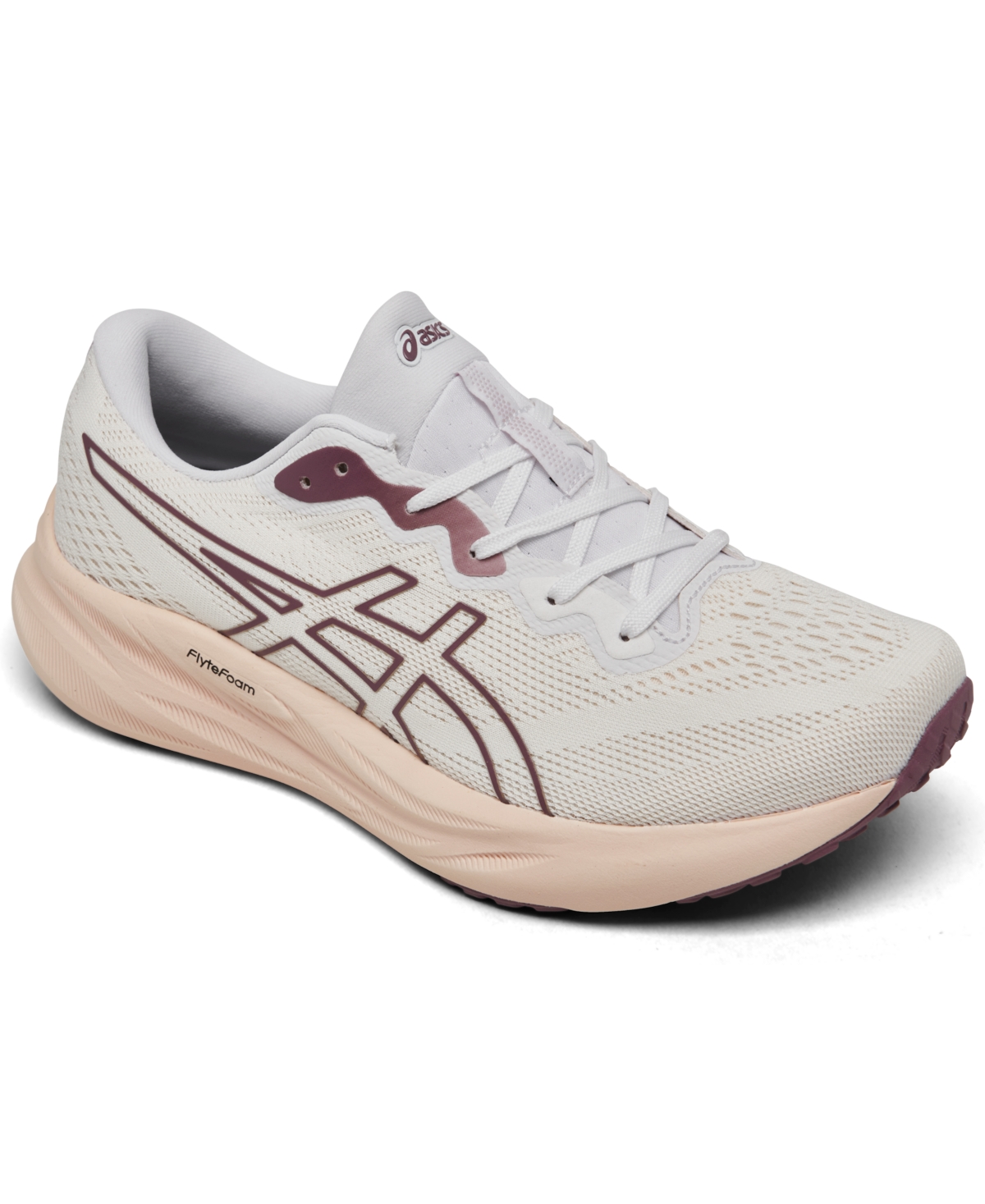 Asics Women's Gel Pulse 15 Running Sneakers From Finish Line In White,mauve