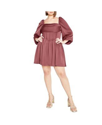 Plus Size Flirty Corset Dress