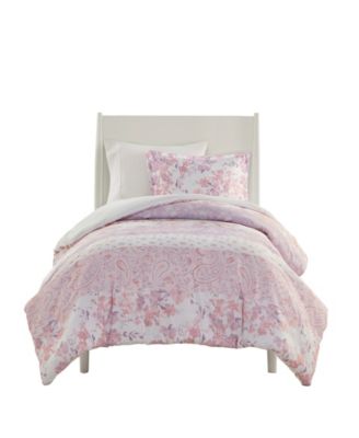 Oliena Floral Paisley 2-Pc. Duvet Cover Set, Twin/Twin XL