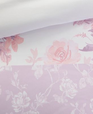 Oliena Floral Paisley 3-Pc. Duvet Cover Set, Full/Queen