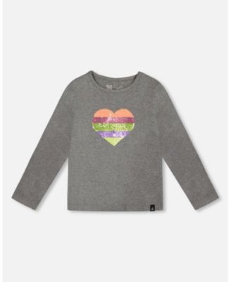 Deux Par Deux Long Sleeve Tee - Pink Deux Par Deux Long Sleeve Tee - Pink