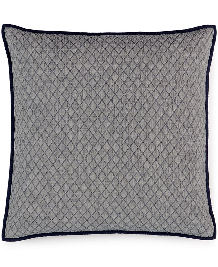 Hotel Collection Linen Navy Quilted European Sham Macy's