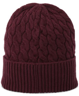 Signature C Cable Knit Beanie