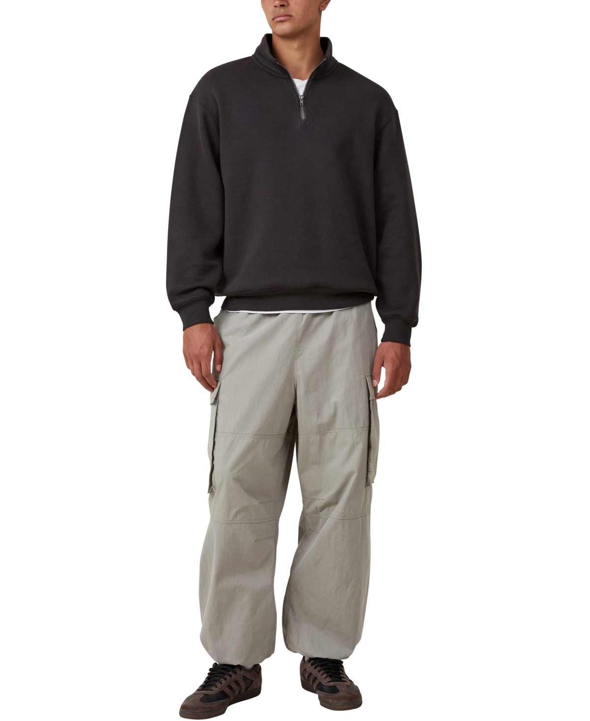 COTTON ON MEN'S PARACHUTE SUPER BAGGY PANT 