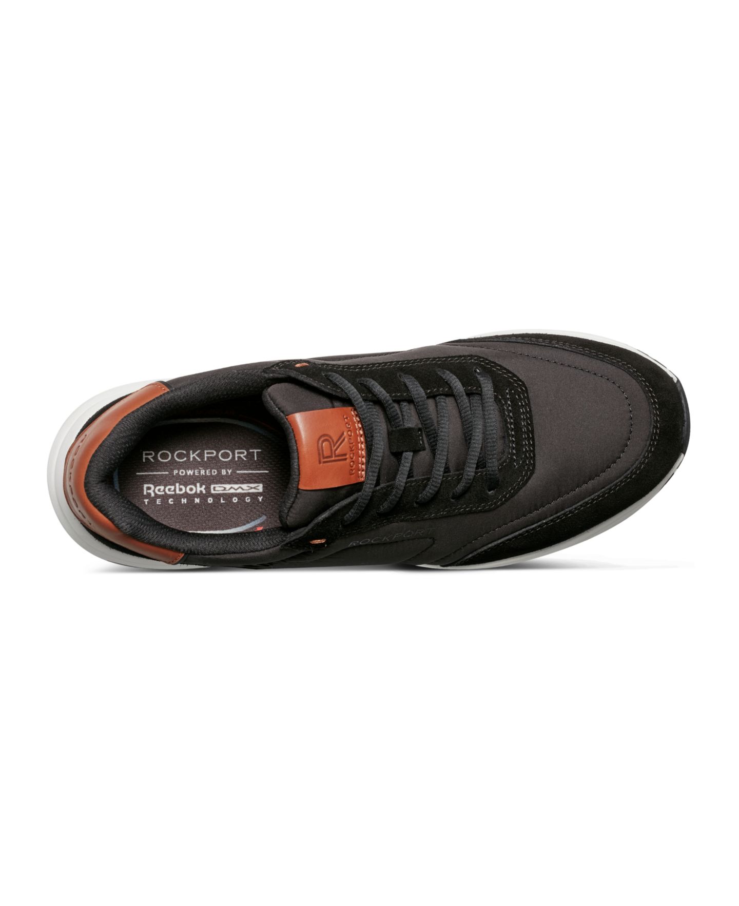 Мужские кроссовки Rockport X Reebok DMX Brock Casual Lace-Up, цвет: Тёмно-синий — фото 7