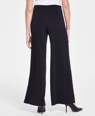 Petites Pull-On Flare-Leg Pants, Created for Macy's 