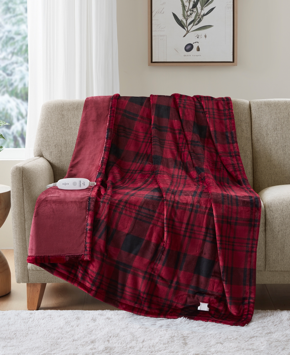 Premier Comfort Novelty Printed Electric Plush Throw, 50