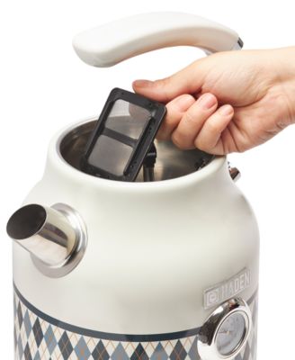 Argyle 7-Cup Stainless Steel Electric Cordless Kettle, 75138