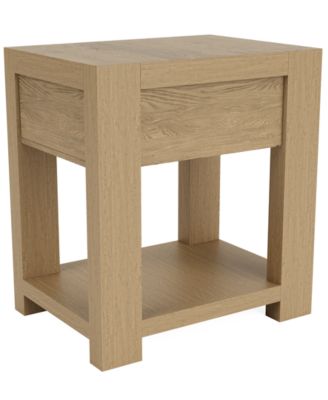 Davie 16" Wood Chairside Table