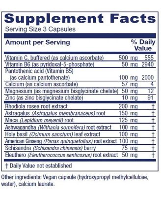 Adrenal Assist - Nutritional Supplement with Tonic & Adaptogenic Herbs - Adrenal & Immune System Support Supplement - 90 Capsules